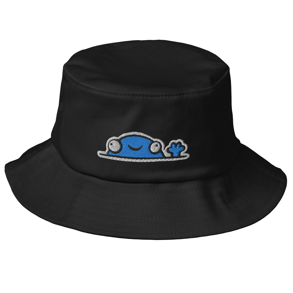 Derp Fella Old School Bucket Hat