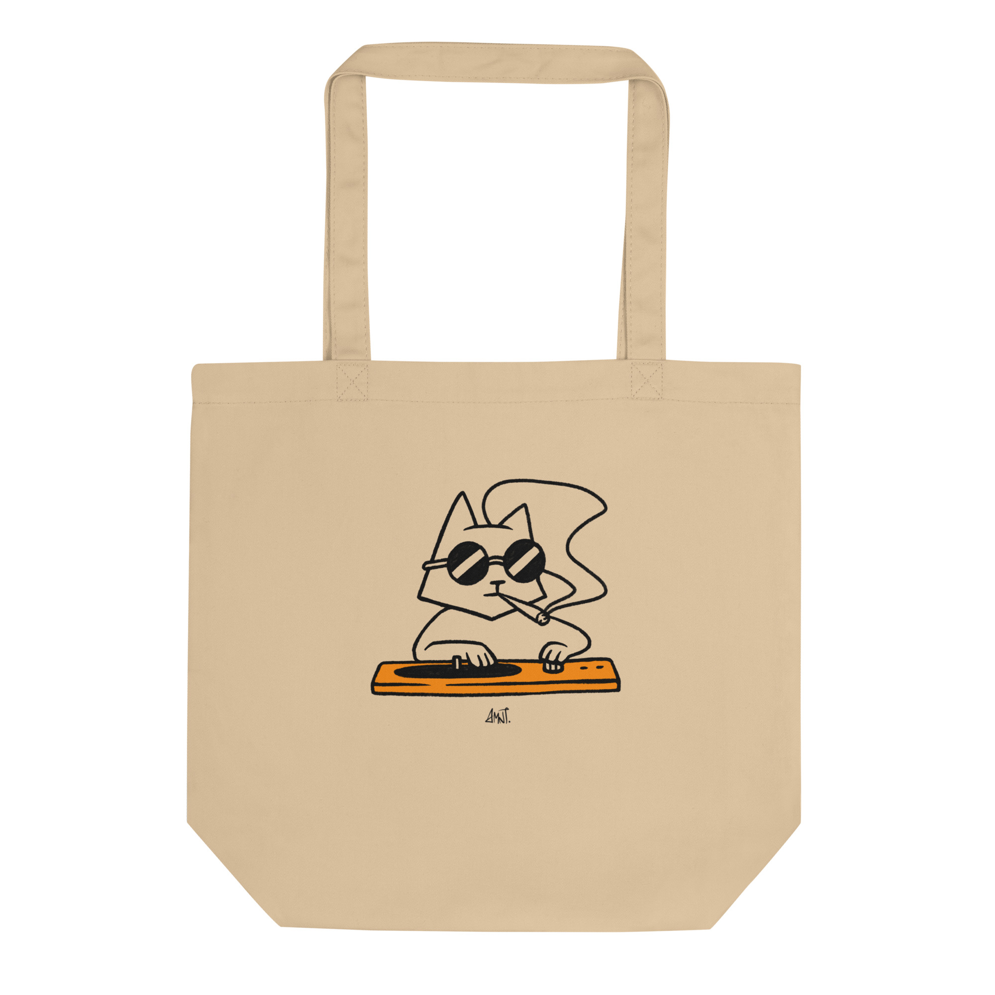 DJ Cat Eco Tote Bag