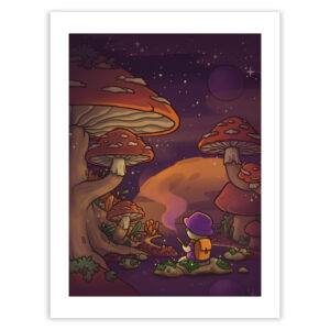 "Smoke Spot" 30x40cm Print