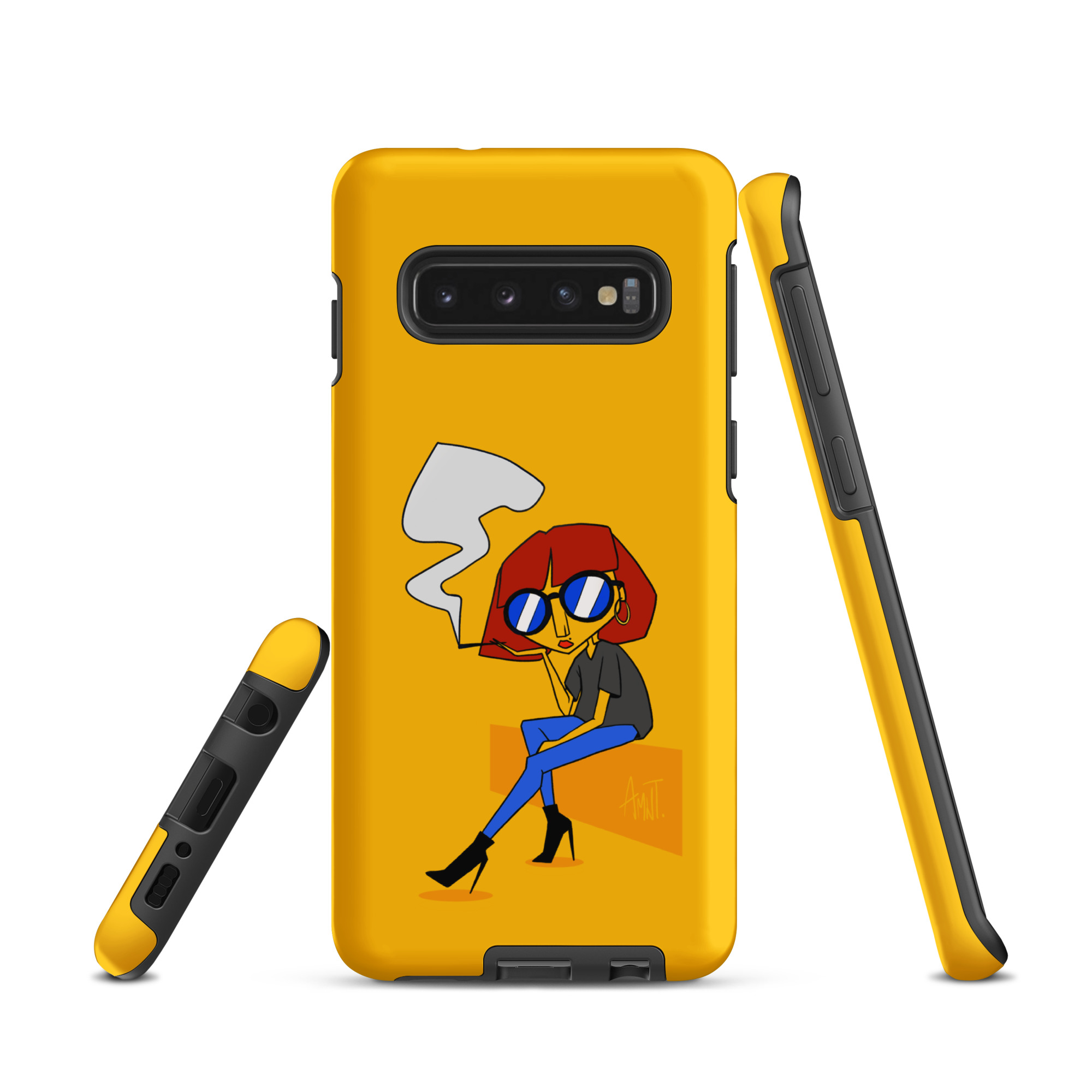 Case for Samsung® Yellow-Amanita - Image 2