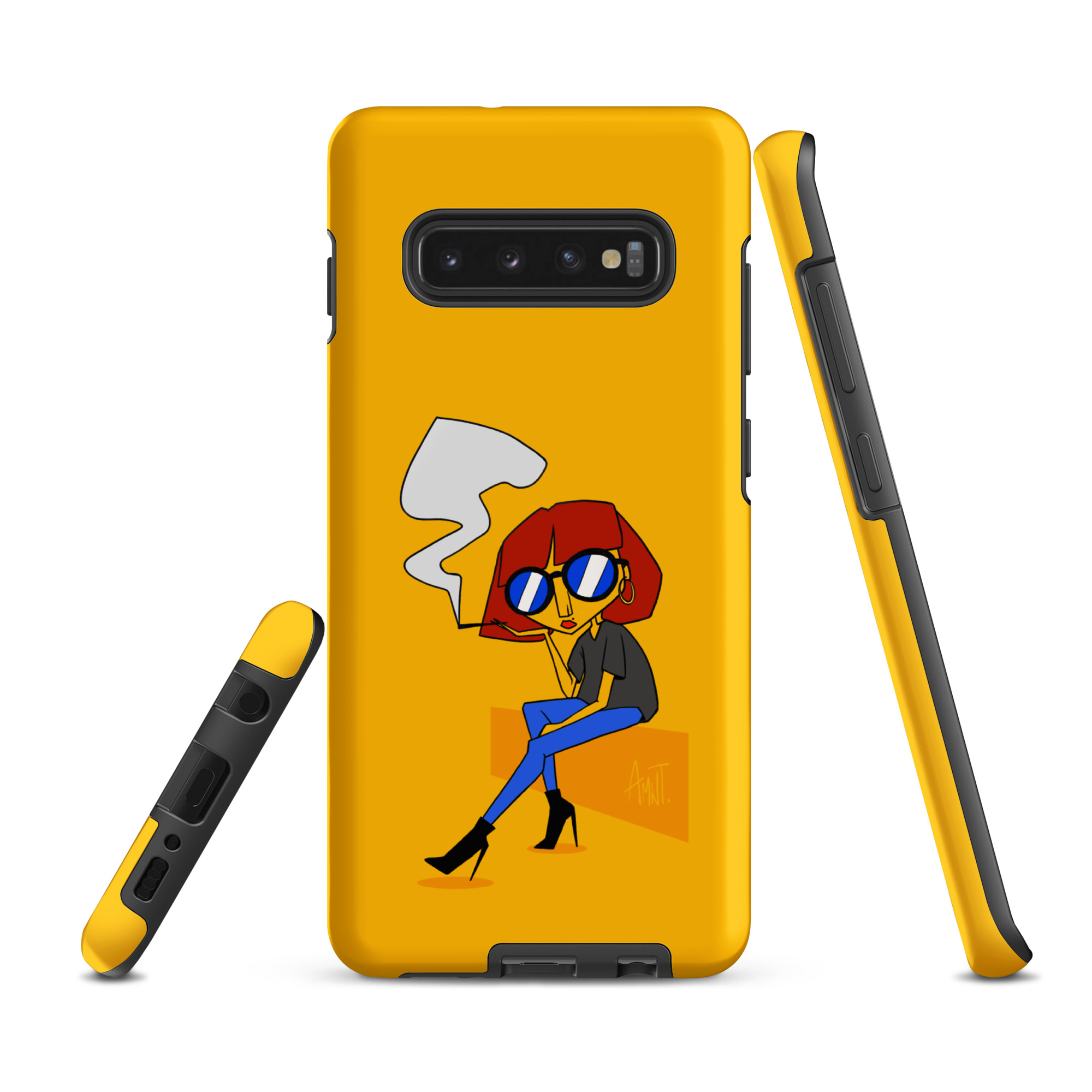 Case for Samsung® Yellow-Amanita - Image 4