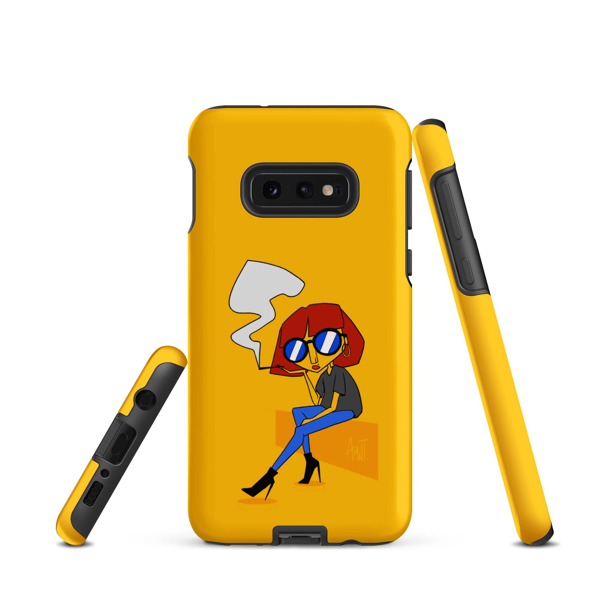 Case for Samsung® Yellow-Amanita - Image 3
