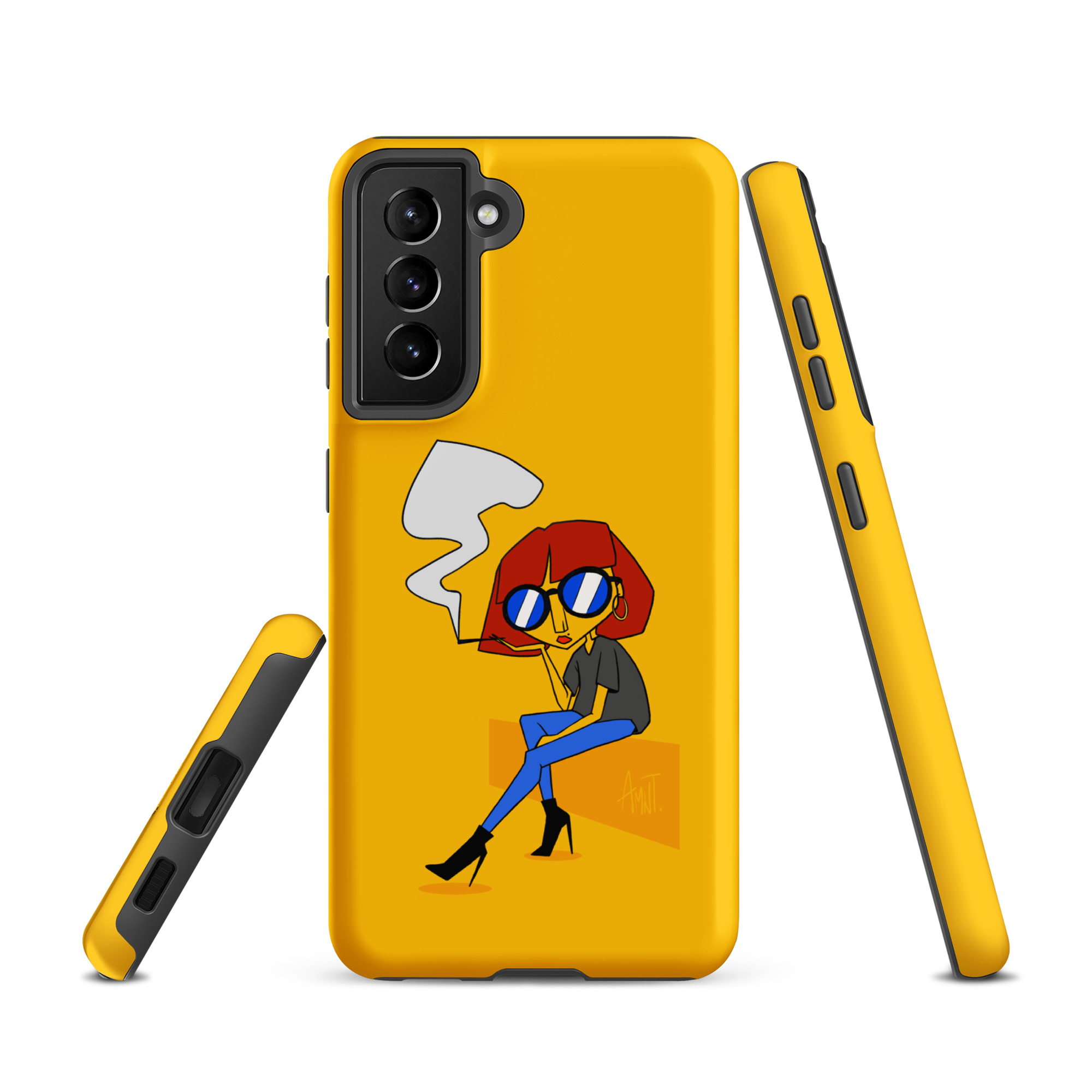 Case for Samsung® Yellow-Amanita - Image 9