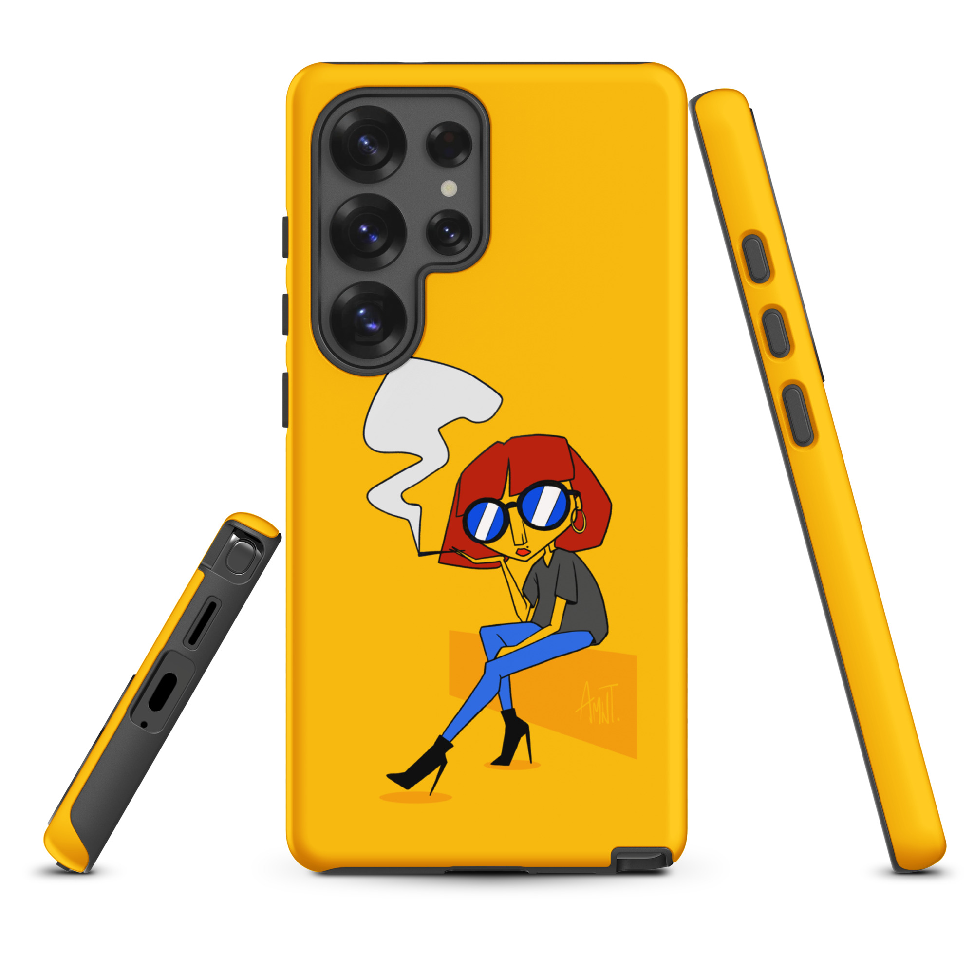 Case for Samsung® Yellow-Amanita