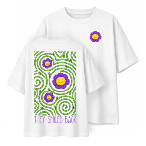 'They Smiled Back' Loose Fit T-Shirt