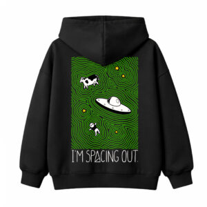'Spacing Out' Oversized Unisex Hoodie